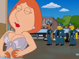 Sexy Carwash Scene - Lois Griffin / Marge Simpsons